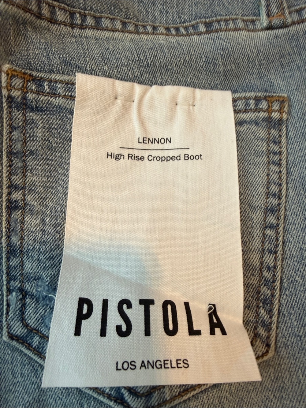 Pistola High Ride Cropped Boot - Picture 6 of 8